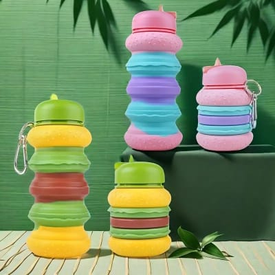 BOTELLA DE SILICONA PLEGABLE