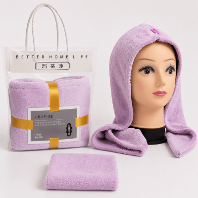 PACK TOALLA DE CABELLO Y CARITA2