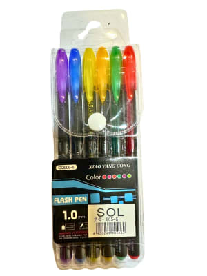 LAPICES GEL 6PCS1