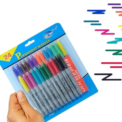 SET 24 PLUMONES PERMANENTES CHENYUN1