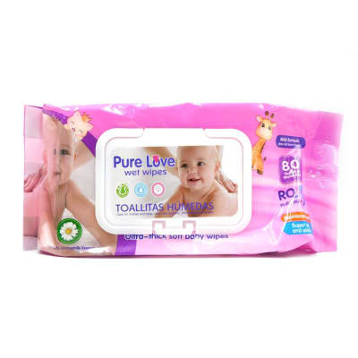 TOALLITAS HUMEDAS PURE LOVE