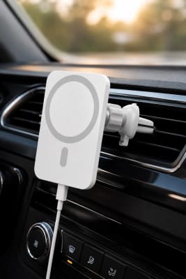 CARGADOR INALAMBRICO MAGNETICO PARA AUTO 15W