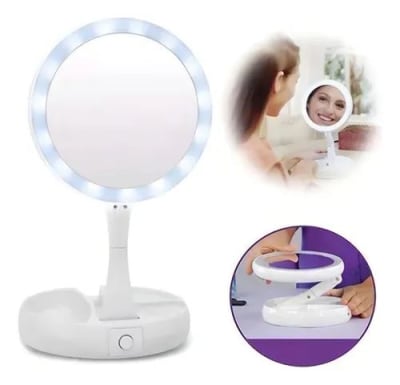 ESPEJO PLEGABLE LED1