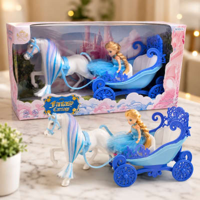 MINI MUÑECA CON CARRUAJE FANTASY