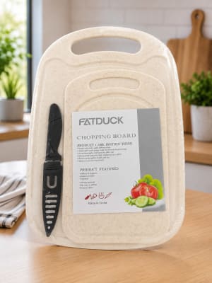 TABLA DOBLE CON CUCHILLO FATDUCK