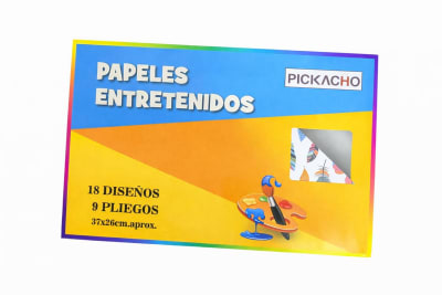 CARPETA PAPELES ENTRETENIDOS