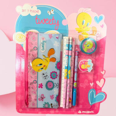 SET 7 PIEZAS ESTUCHE PVC PIOLIN RHEIN1