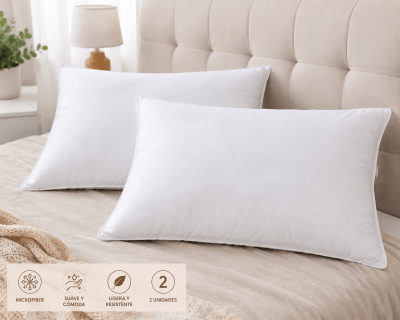 PACK DE 2 ALMOHADAS COMPRIMIDA1