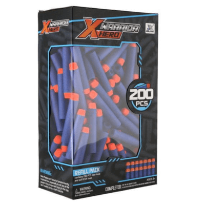 PACK 200 DARDOS X WARRIOR HERO 02000021