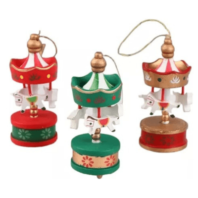 ADORNO CARRUSEL NAVIDEÑO 3PCS1
