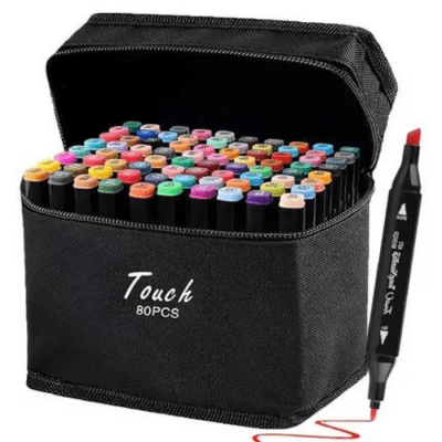 PLUMONES TOUCH 80PCS