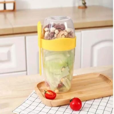 VASO DE ENSALADA PORTATIL