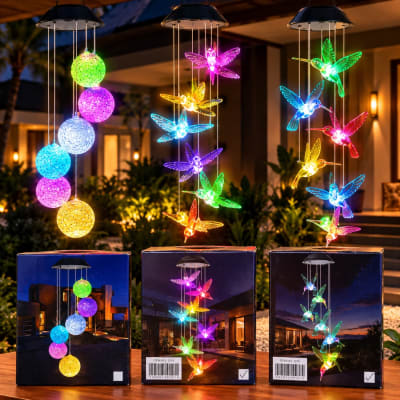 LUZ SOLAR COLGANTE SURTIDAS