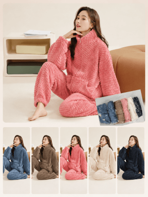 PIJAMA ADULTO CON CIERRE 2 PIEZAS1
