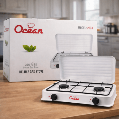 COCINA ENCIMERA A GAS 2 QUEMADORES