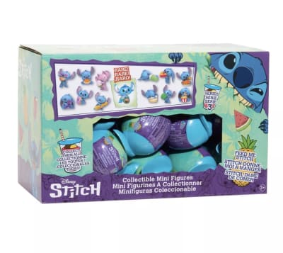 CAPSULAS CABEZA STITCH MINI FIGURAS SORPRESAS