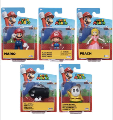 FIGURA SUPER MARIO 6CM PERSONAJES