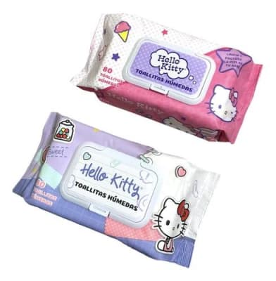TOALLITAS HUMEDAS HELLO KITTY