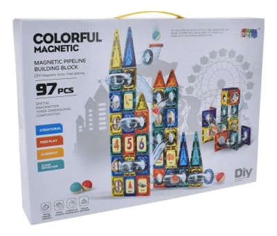 BLOQUES MAGNETICOS 97PCS