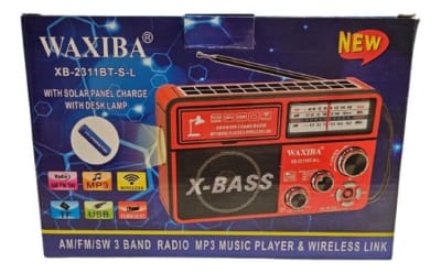 RADIO SOLAR XB-2301BT-S