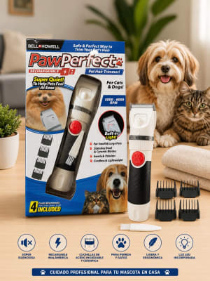 CORTADORA DE PELO PARA MASCOTA PAWPERFECT1