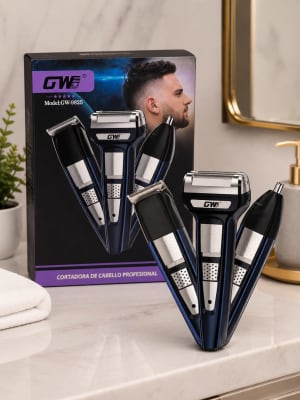 CORTADORA DE CABELLO 3 EN 1 GW-9825