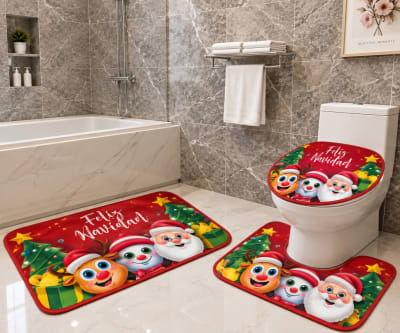 SET DE BAÑO NAVIDEÑO2