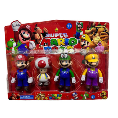 SET SUPER MARIO BROS 4PCS1