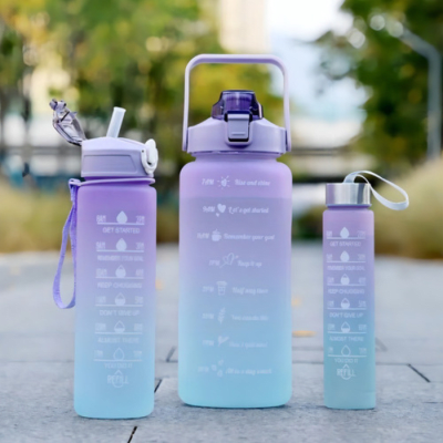 BOTELLA MOTIVACIONAL 3 EN 1