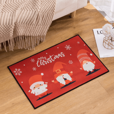 ALFOMBRA LIMPIA PIES NAVIDEÑA