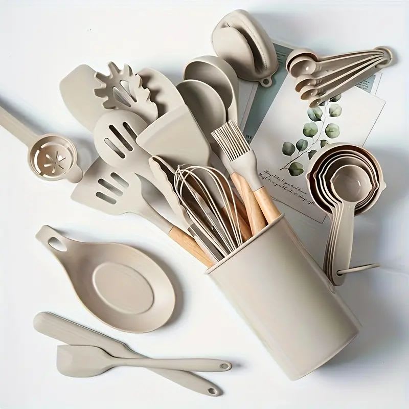 SET UTENSILIOS DE SILICONA 21PCS 2