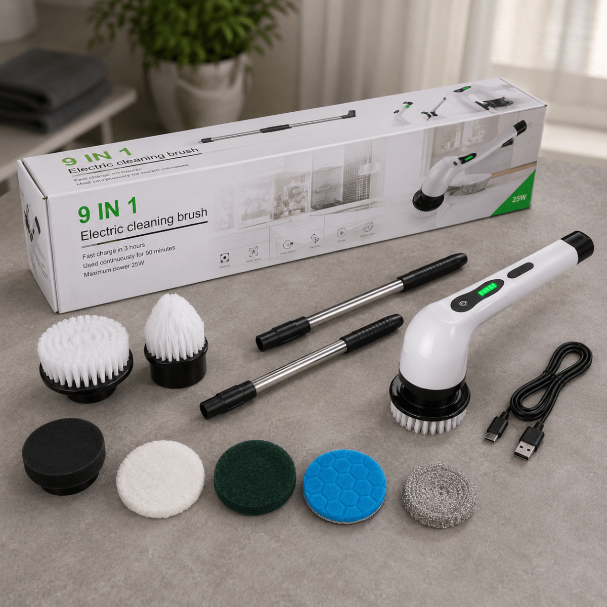 CEPILLO MULTIFUNCIONAL ELECTRICO  9 EN 1 XW-100 0