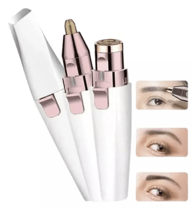 DEPILADORA FACIAL 2 EN 1 A PILA2