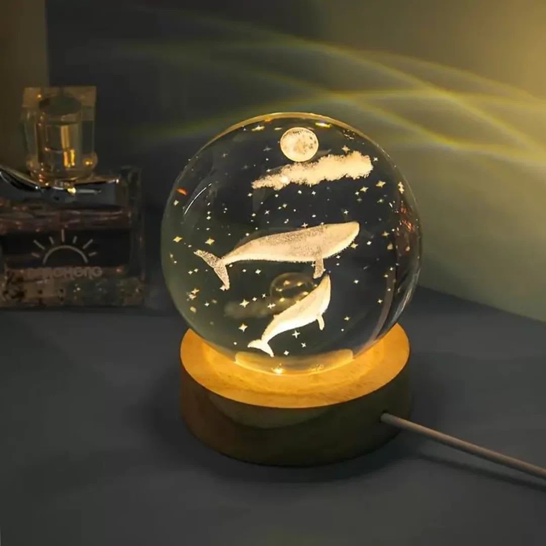 LAMPARA 3D CRISTAL DISEÑOS SURTIDOS5