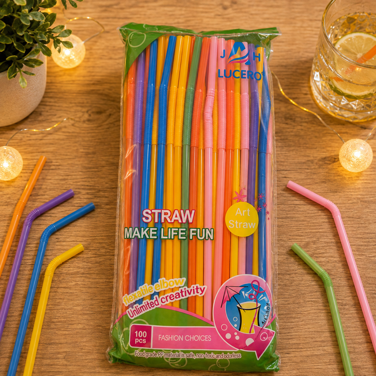 PACK 100 BOMBILLAS DE COLORES 1