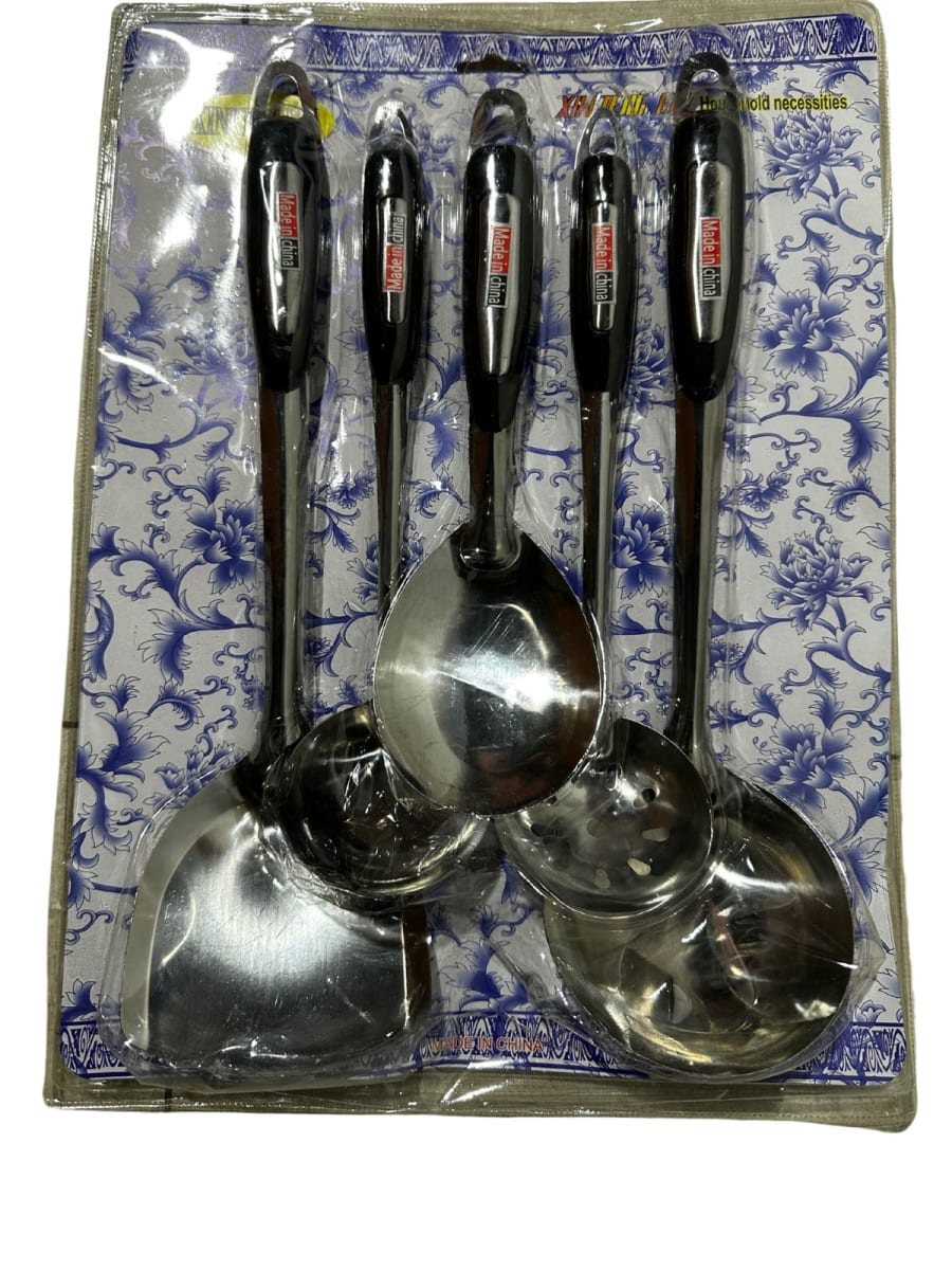 SET UTENSILIOS METALICO 5PCS2
