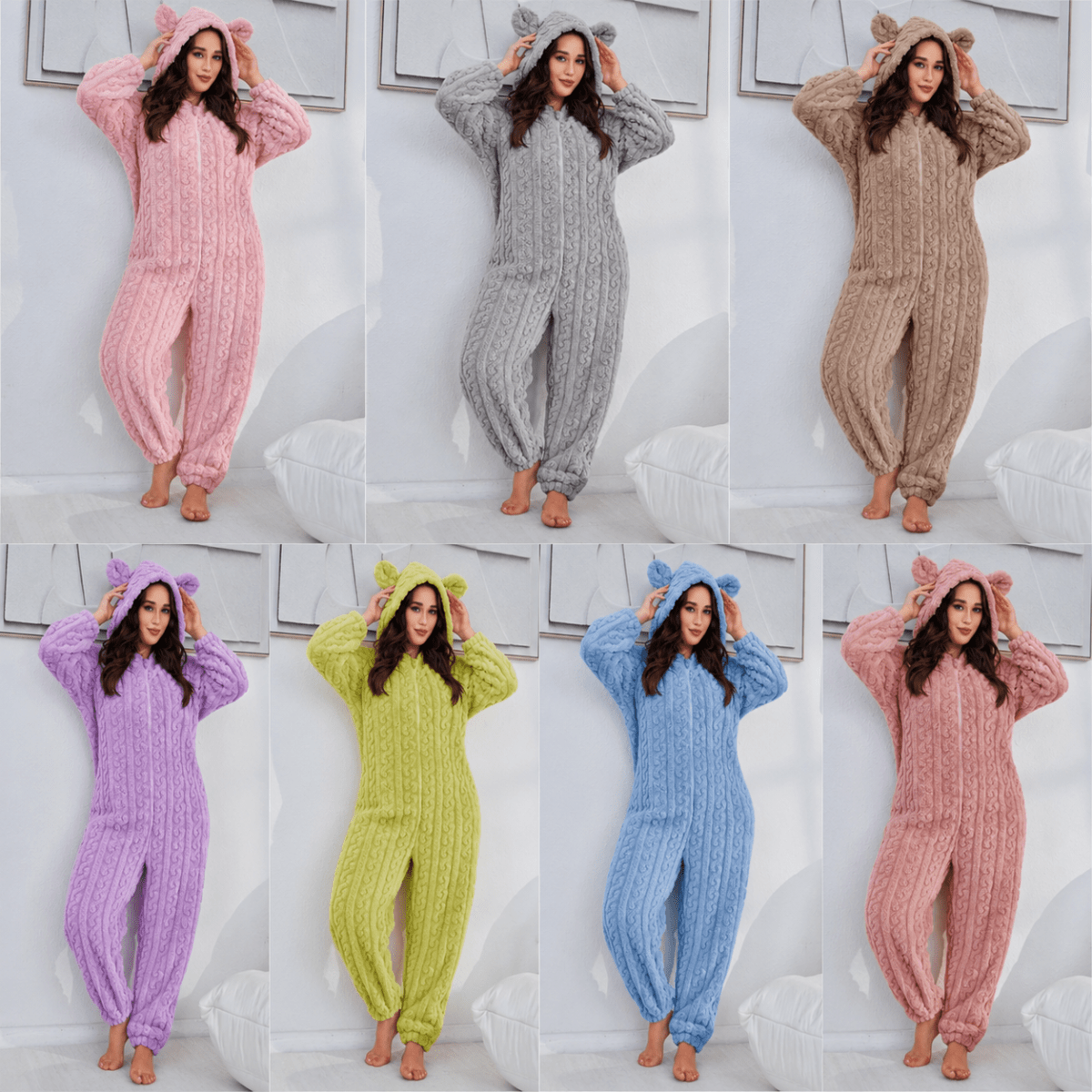 PIJAMA ENTERITO CON CIERRE 0