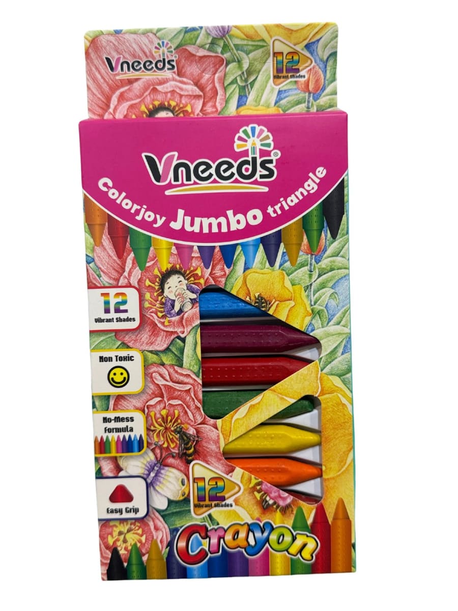 LAPICES DE CERA 12PCS JUMBO CRAYONES2