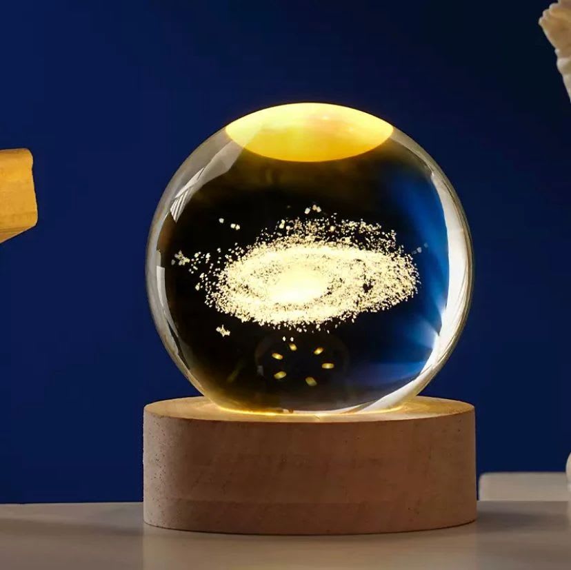 LAMPARA 3D CRISTAL DISEÑOS SURTIDOS4