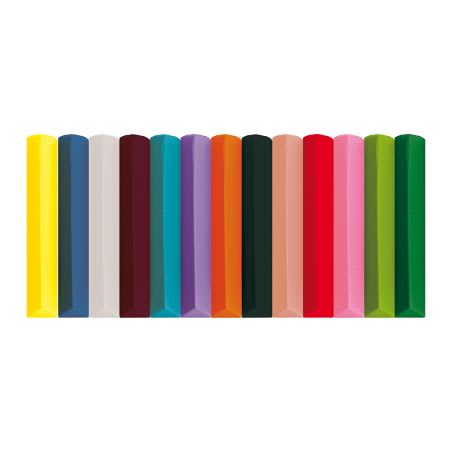 PLASTICINAS 12PCS TRIANGULARES ADIX2