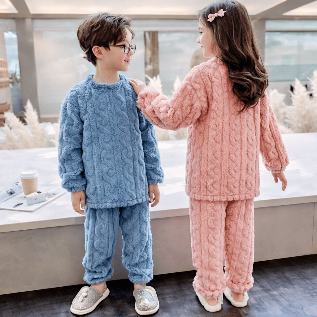 PIJAMA TRENZADO 2 PZA INFANTIL 0