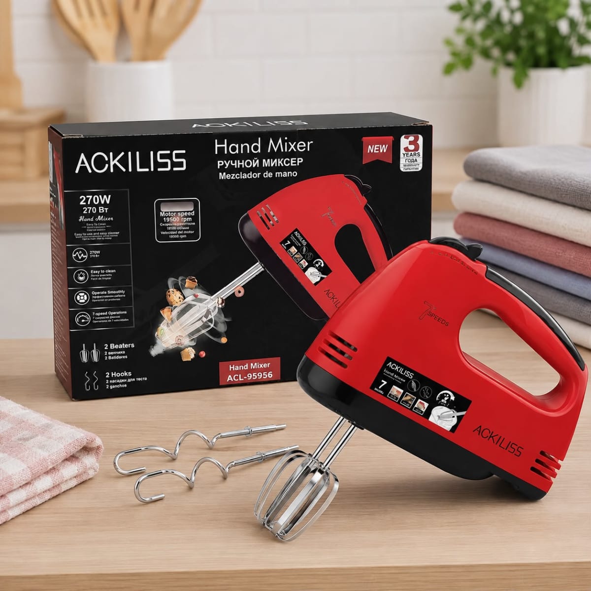 BATIDORA ELECTRICA ACKILISS 0