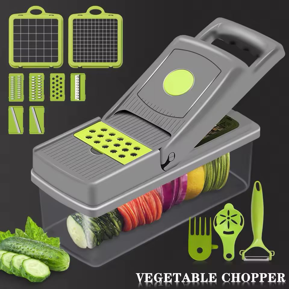 PICADOR DE VERDURAS 14PCS 2