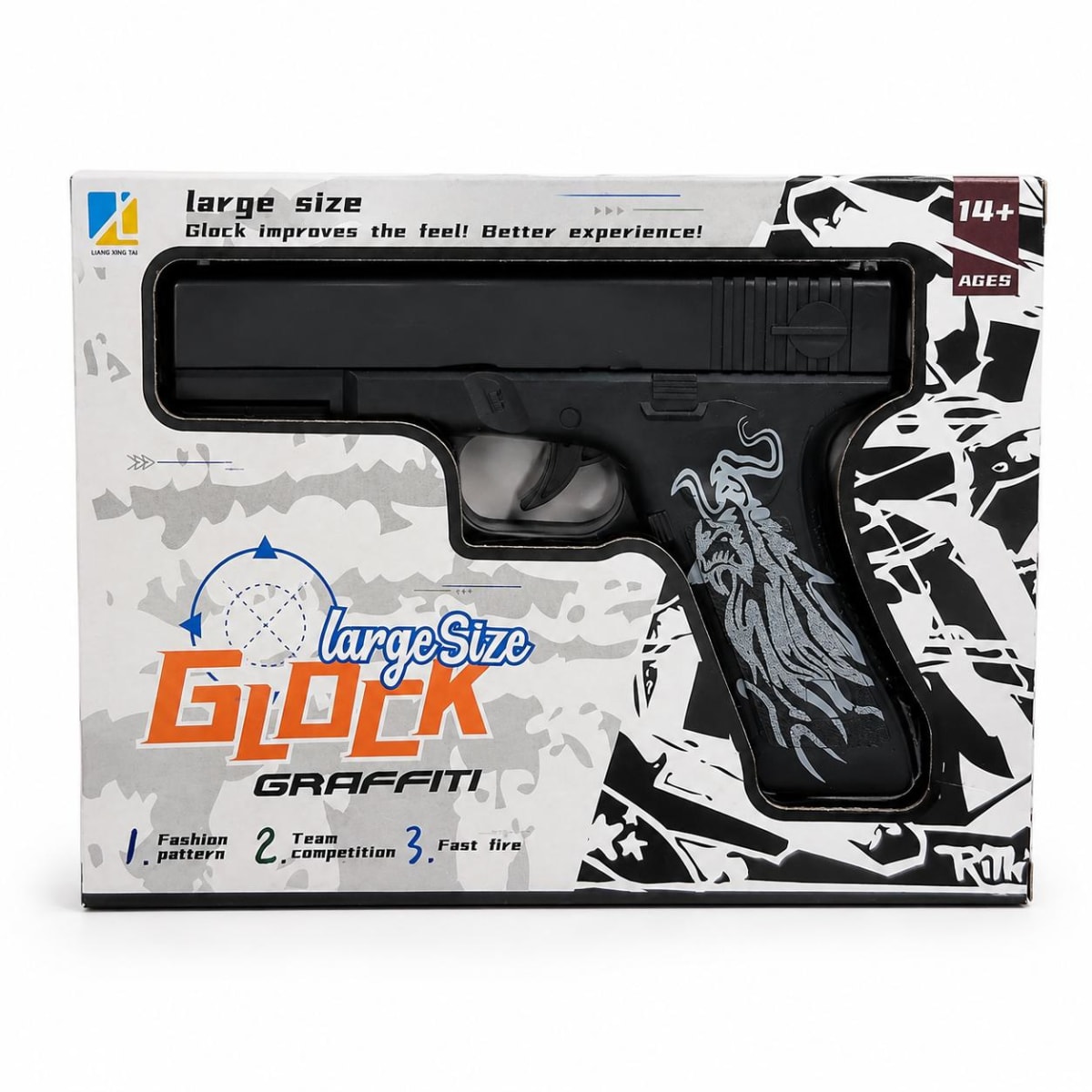 PISTOLA DE JUGUETE GLOCK GRAFFITI2