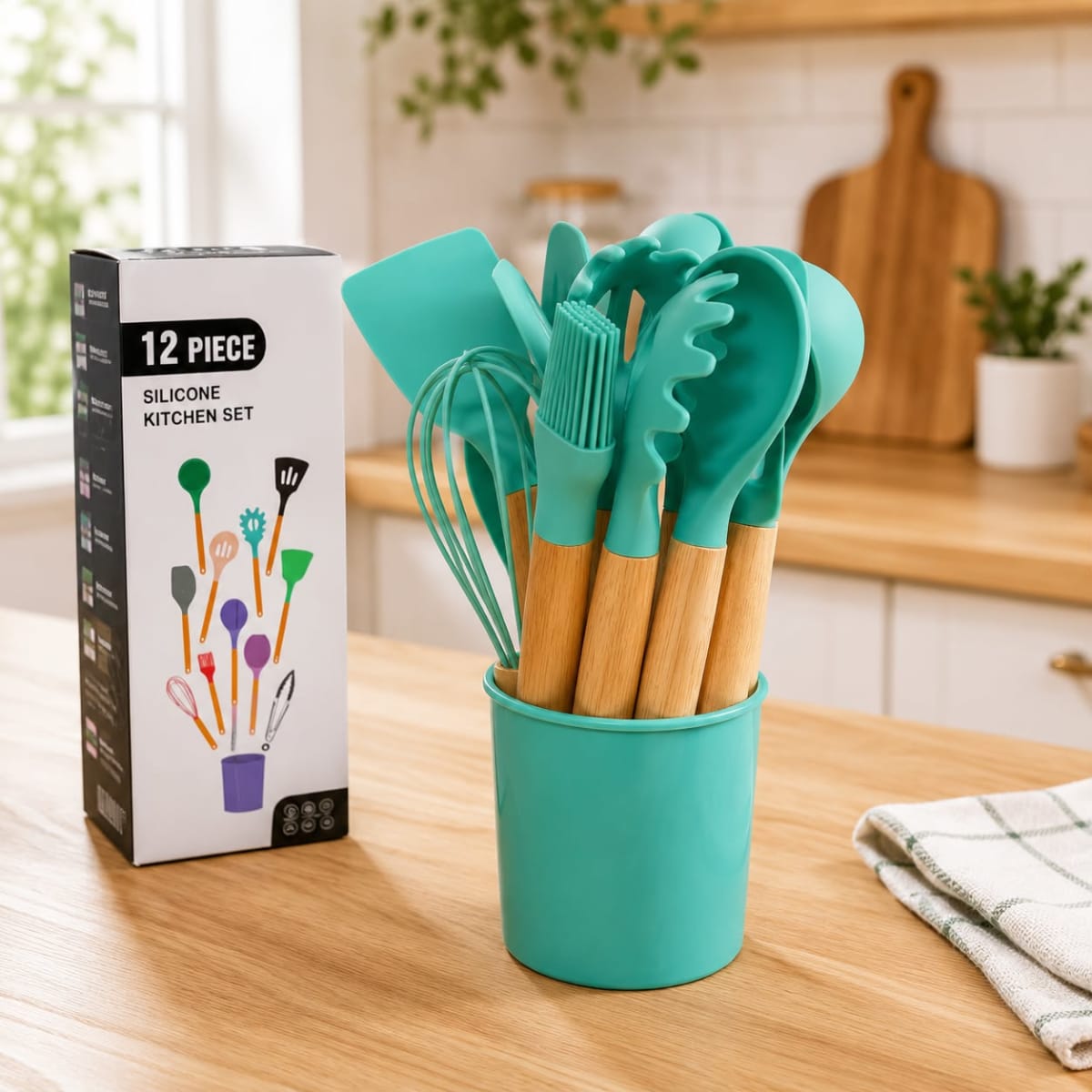 SET UTENSILIOS DE COCINA 12 PCS 1