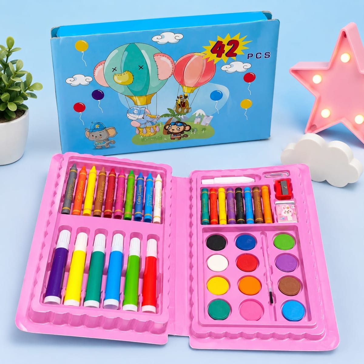 SET DE ARTE DE 42PCS TIPO MALETIN 0