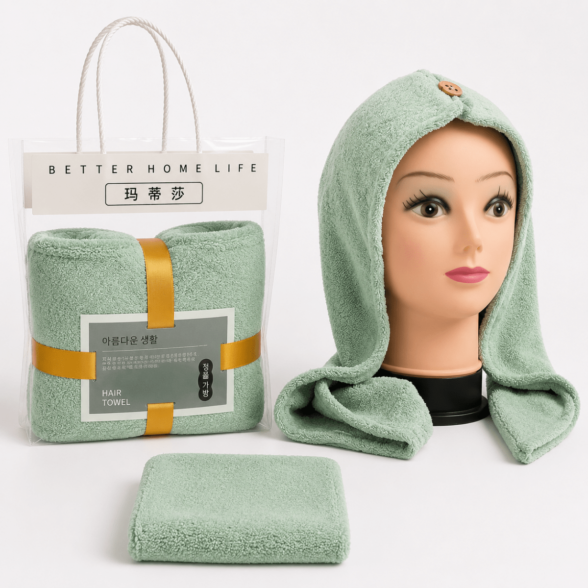PACK TOALLA DE CABELLO Y CARITA3