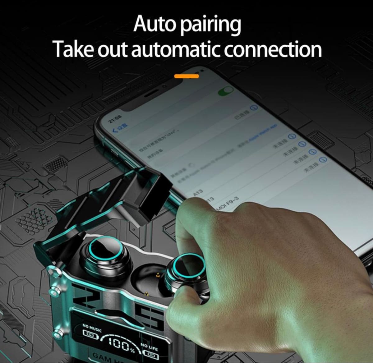 AUDIFONO INALAMBRICO F253