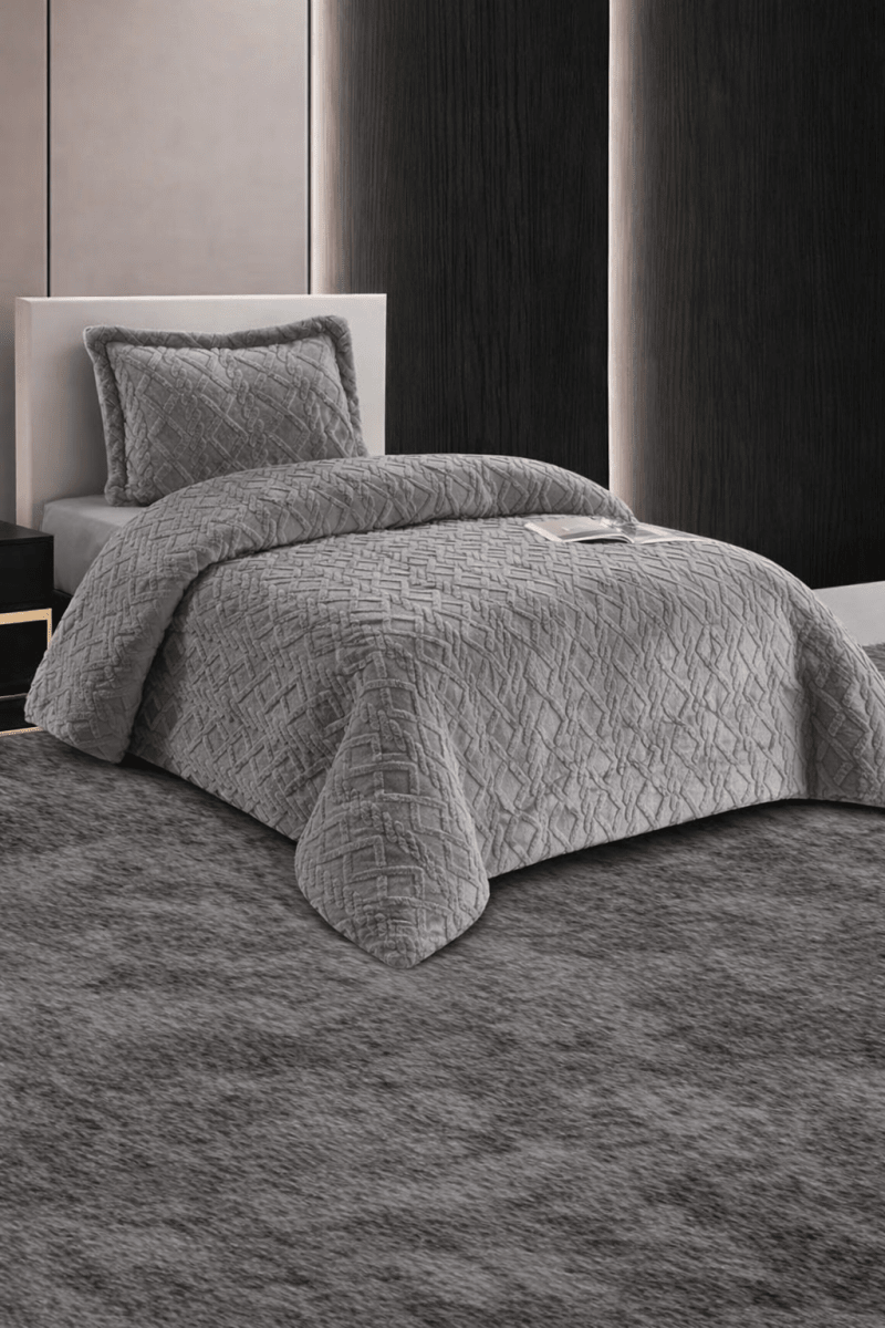 COBERTOR TRENZADO 1.5 PLAZA + 1 FUNDA3