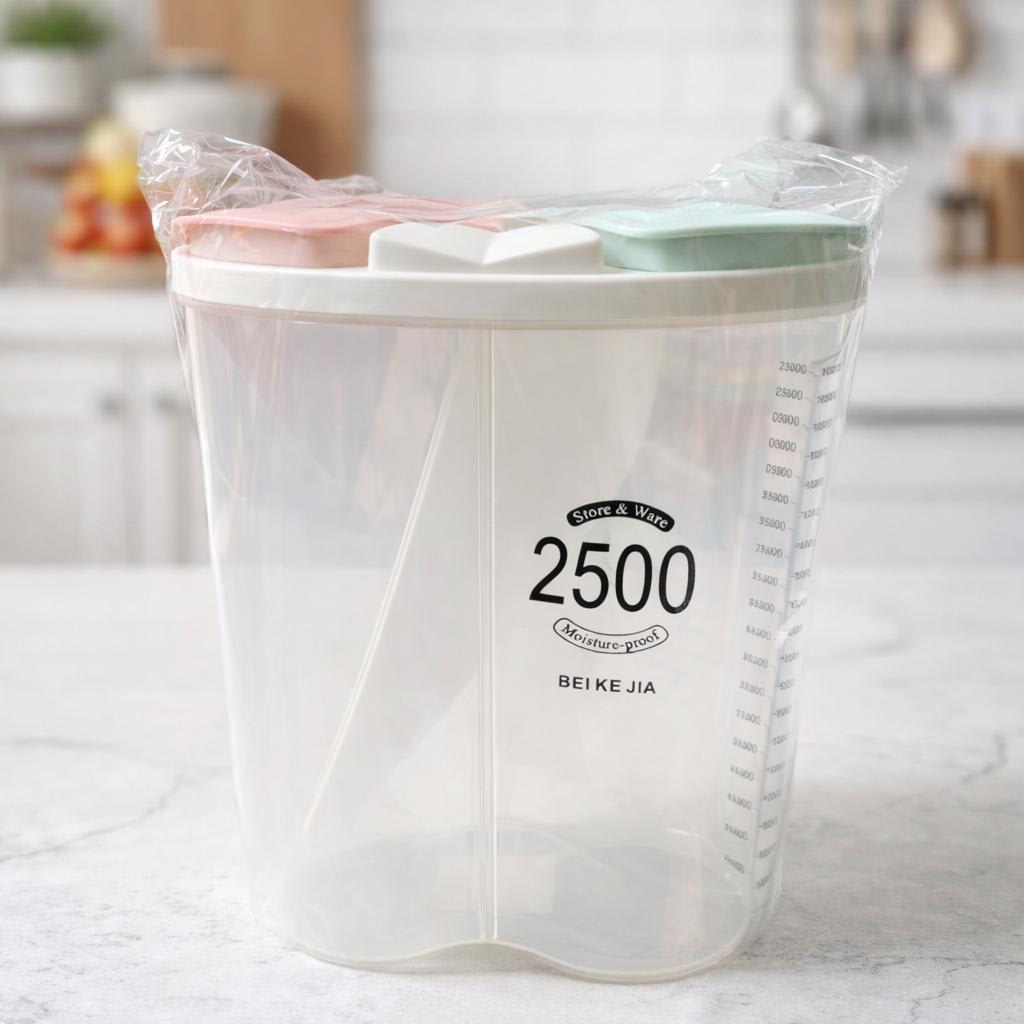 CONTENEDOR DE ALIMENTOS 2 CAJAS DIVIDIDAS 0